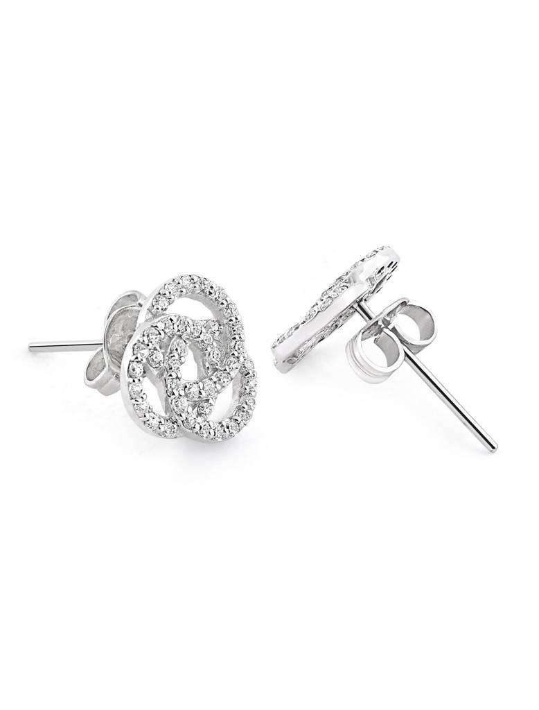 925 Silver Rosetta Earrings