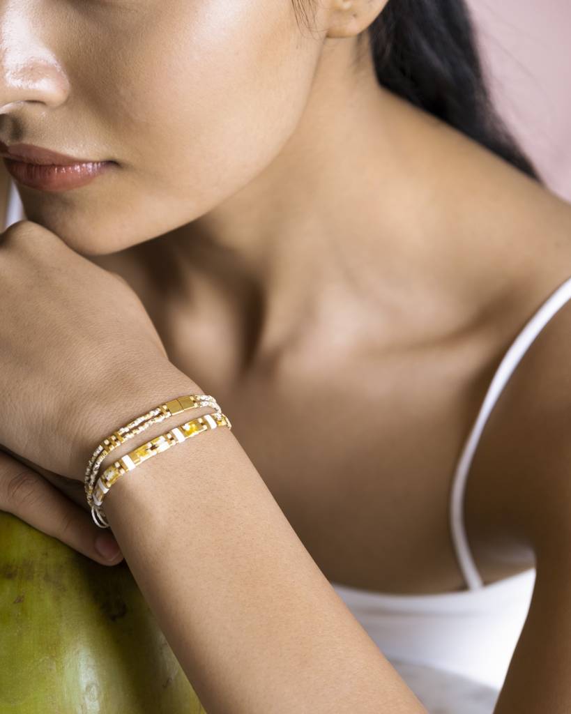 Cabana Bracelet Stack Of 2 : BRACJJ001-1