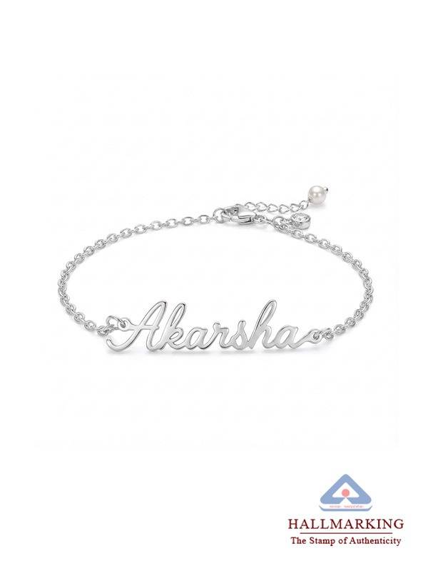 Personalized Signature Name Anklet : CAN03SL