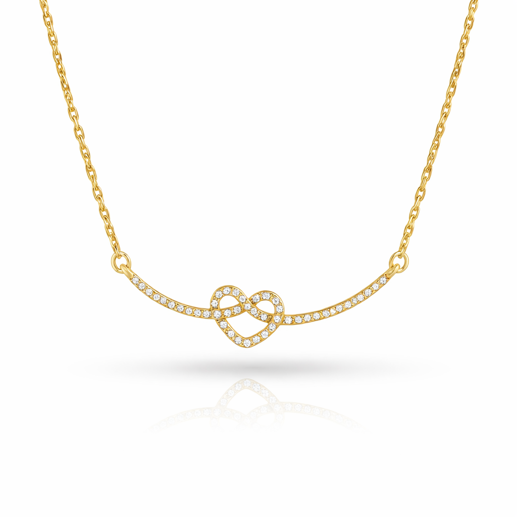 The Eternal Bond Infinity Necklace - Skin Safe, Symbolic Everyday Wear : 100512