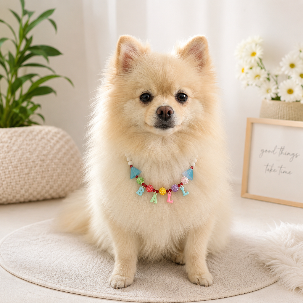 Signature Pastel Pet Necklace : ETZ01