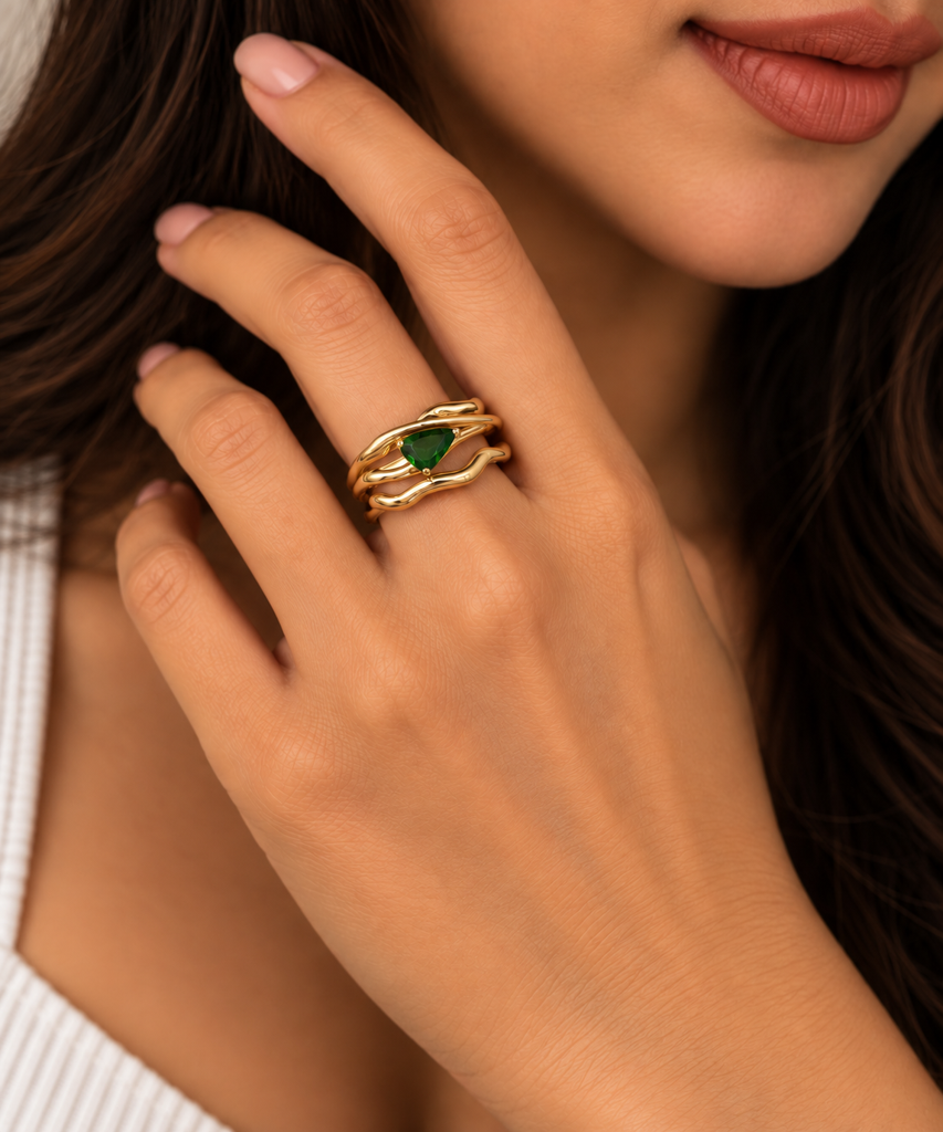Golden Timekeeper Ring : R285