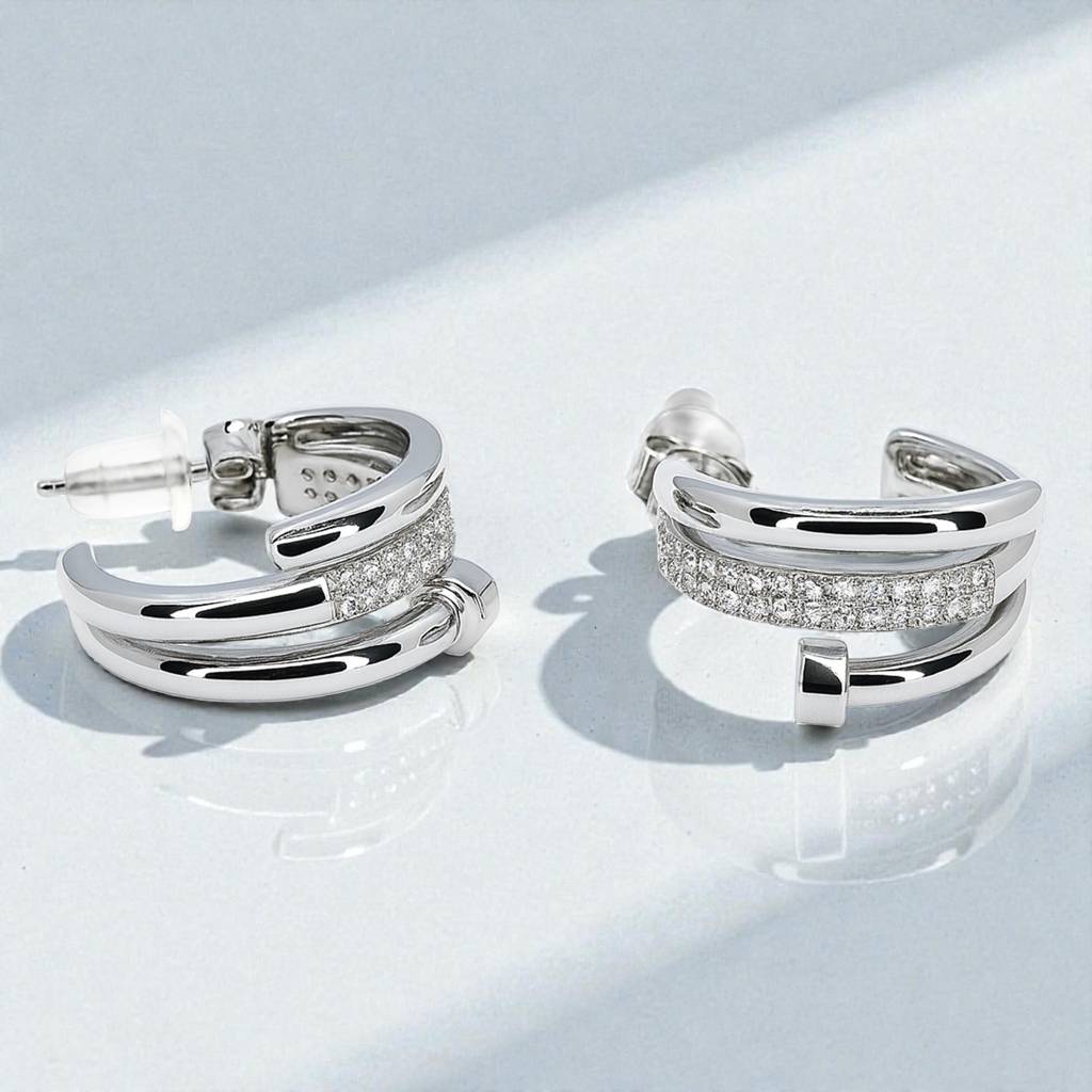 Aria Curve Hoops : MSE002