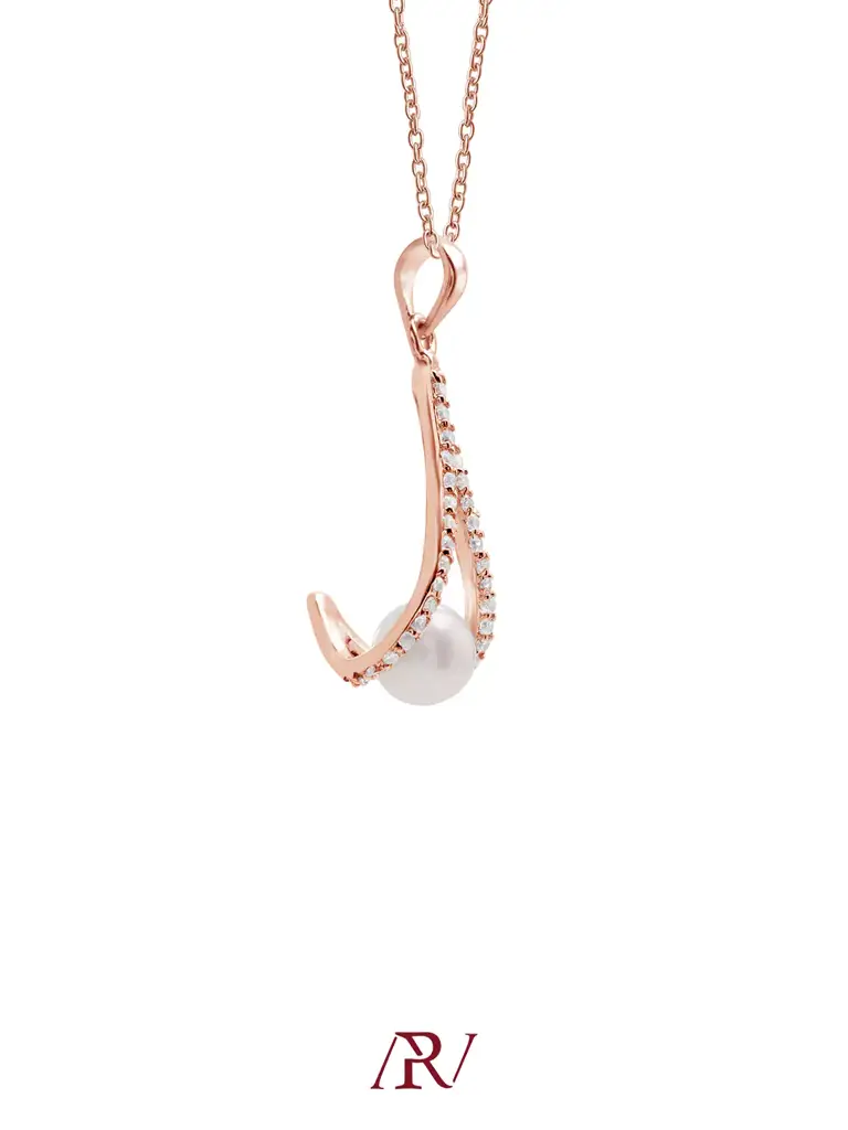 Claw Pearl Necklace : ARV-NK-025
