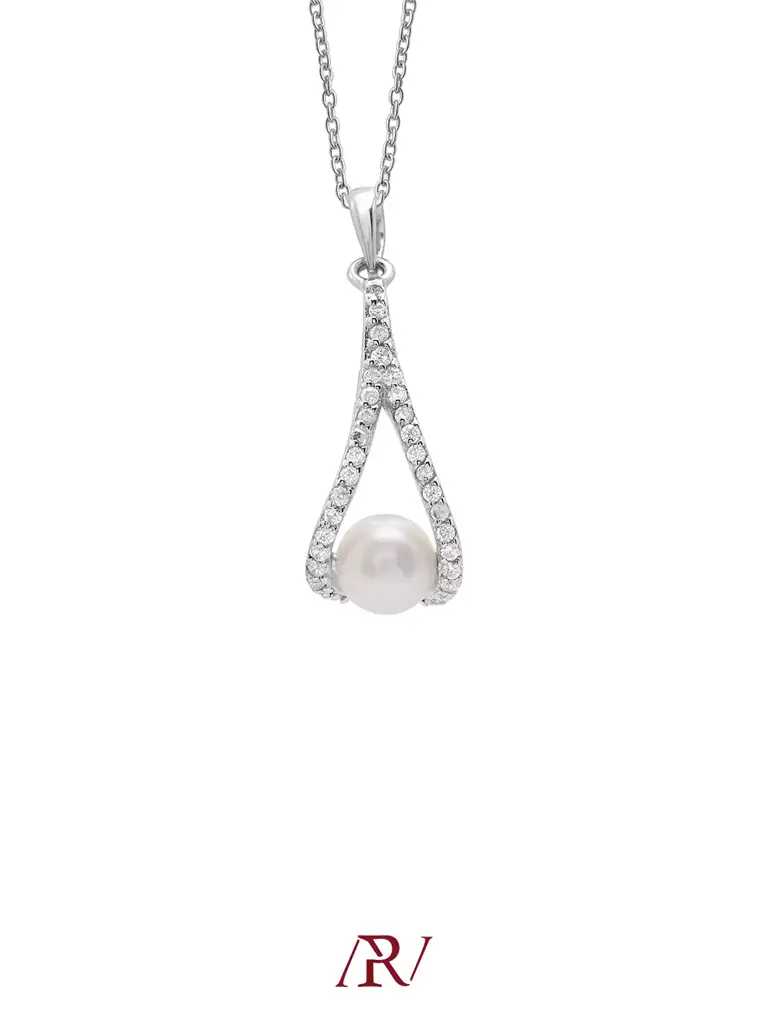 Claw Pearl Necklace : ARV-NK-025