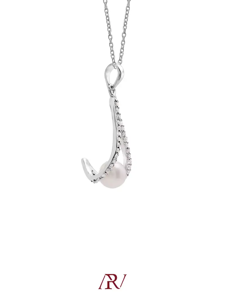 Claw Pearl Necklace : ARV-NK-025