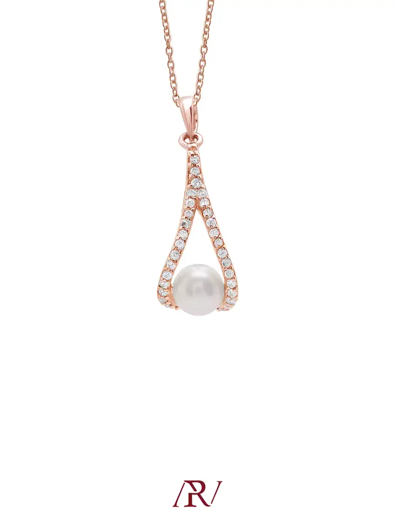 Claw Pearl Necklace : ARV-NK-025