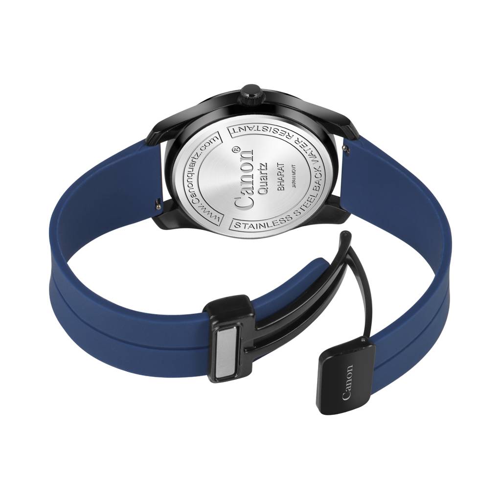 Canon Quartz Blue Casual Watch For Men Cn-441 : CN-441