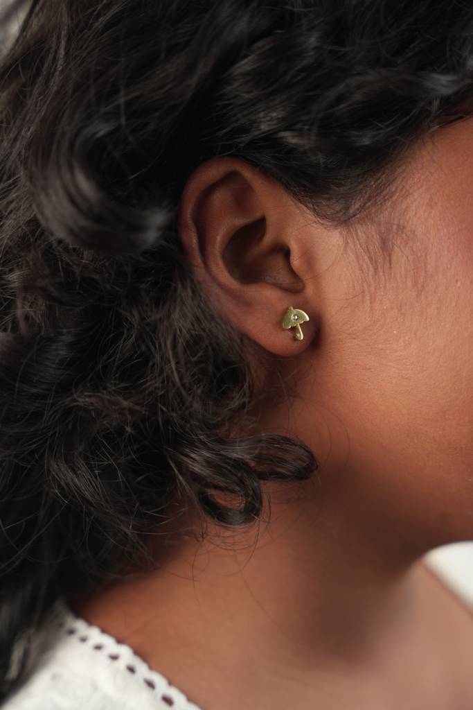 Kids Umbrella Stud Earring : EA612502G