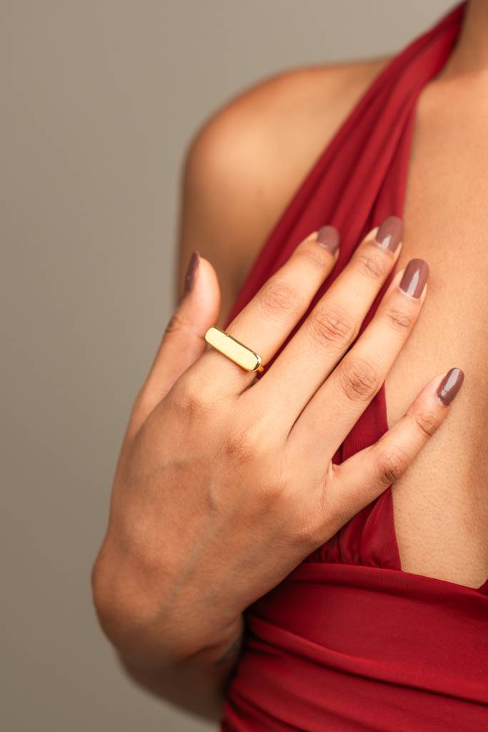 Signet Stacking Ring : TR42