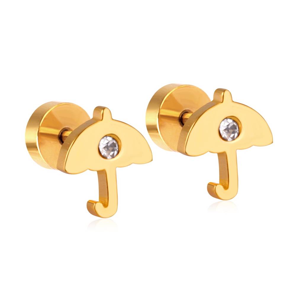 Kids Umbrella Stud Earring : EA612502G