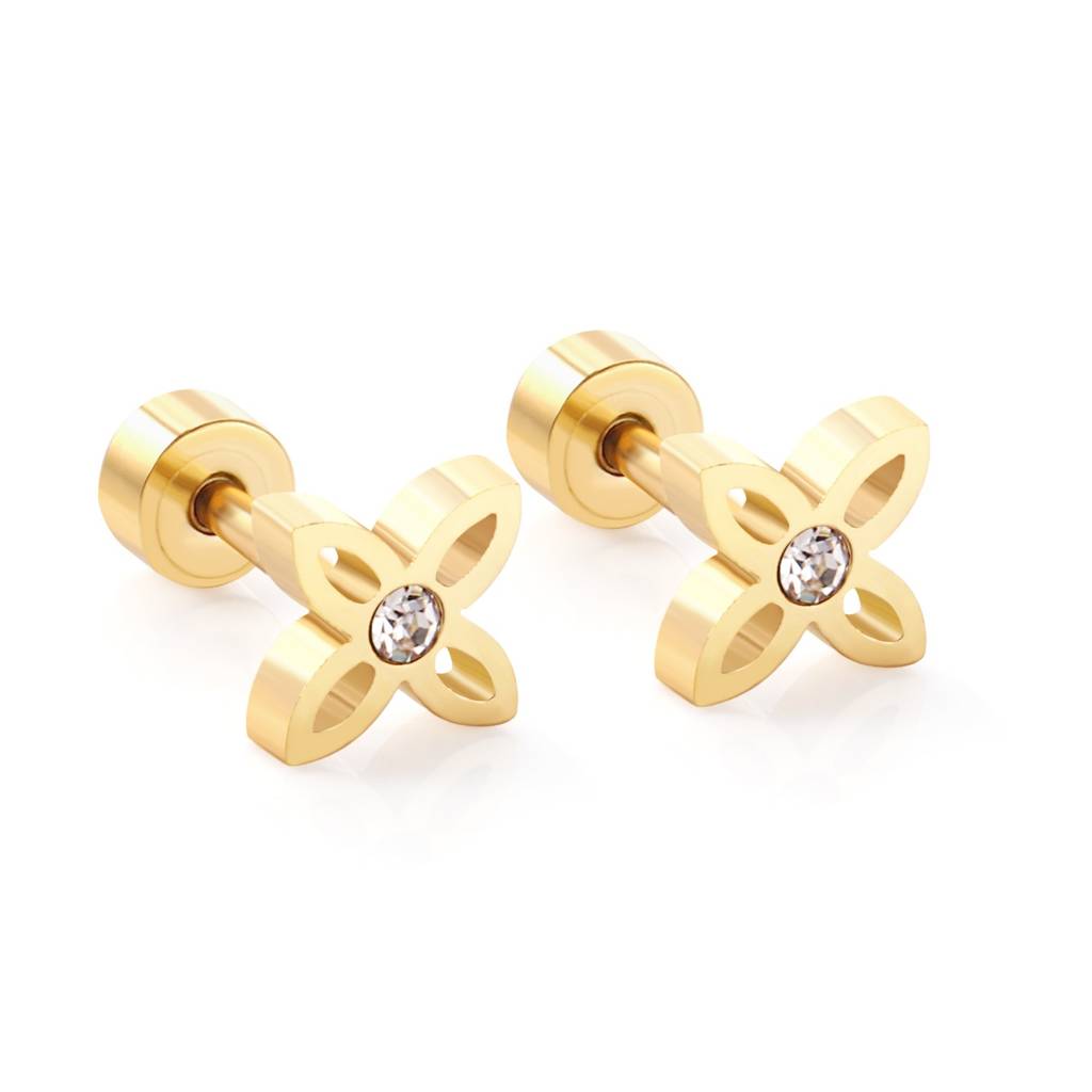 Kids Flower Stud Earring : EA614502G