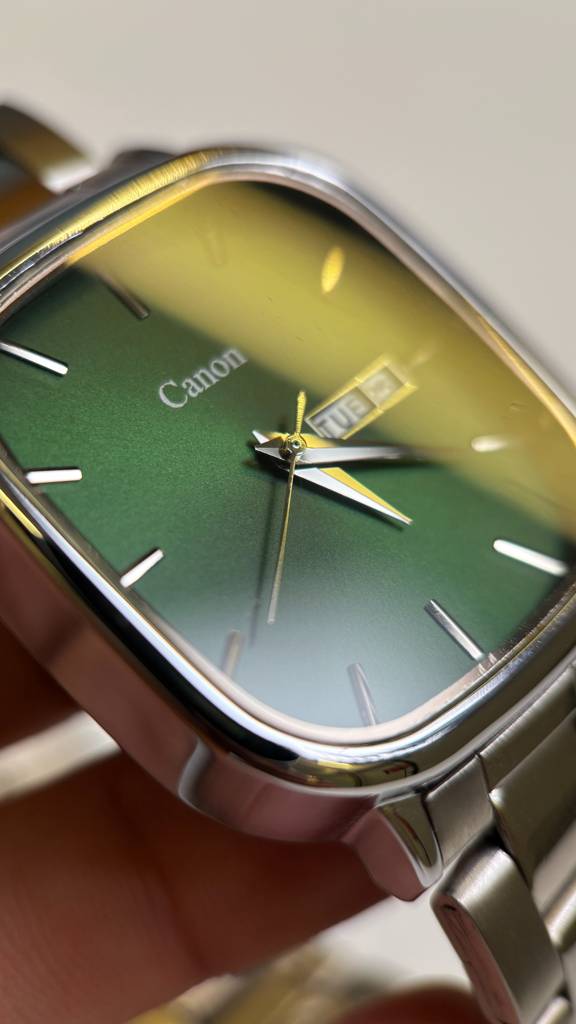 Lucid Royal Green Soft-Square Watch For Men - 459 : CN-459