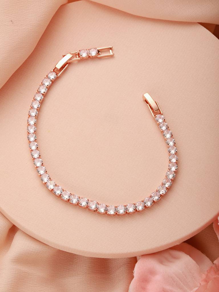 Rose Gold Blush Bracelet : BR-003
