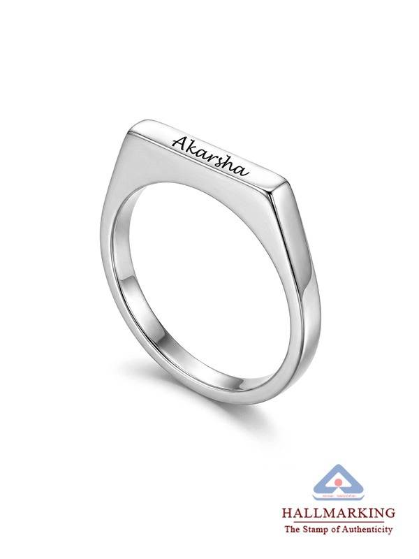 Personalized Engraved Name Ring : CRING06SL