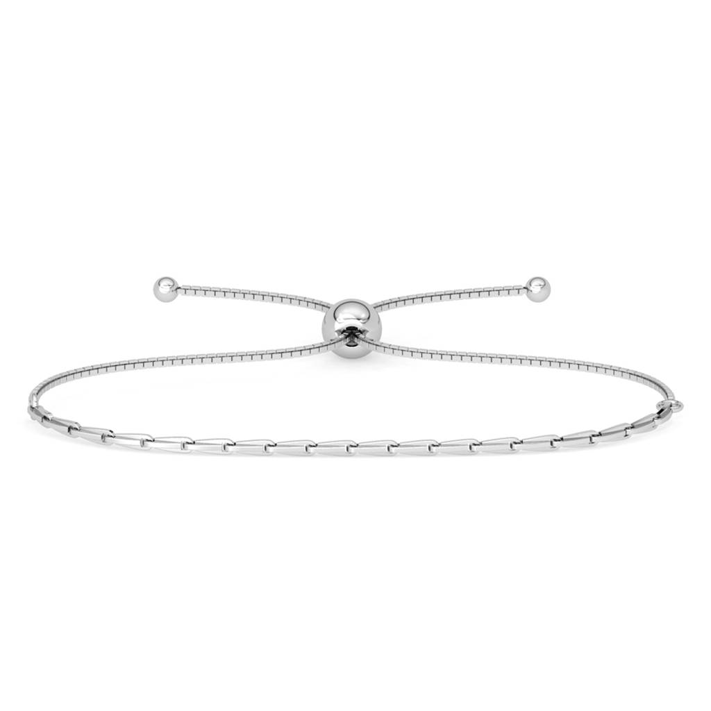 Clara 925 Pure Silver Adjustable Anti Tarnish Chimta Chain Bracelet : CSBRF49_SCH