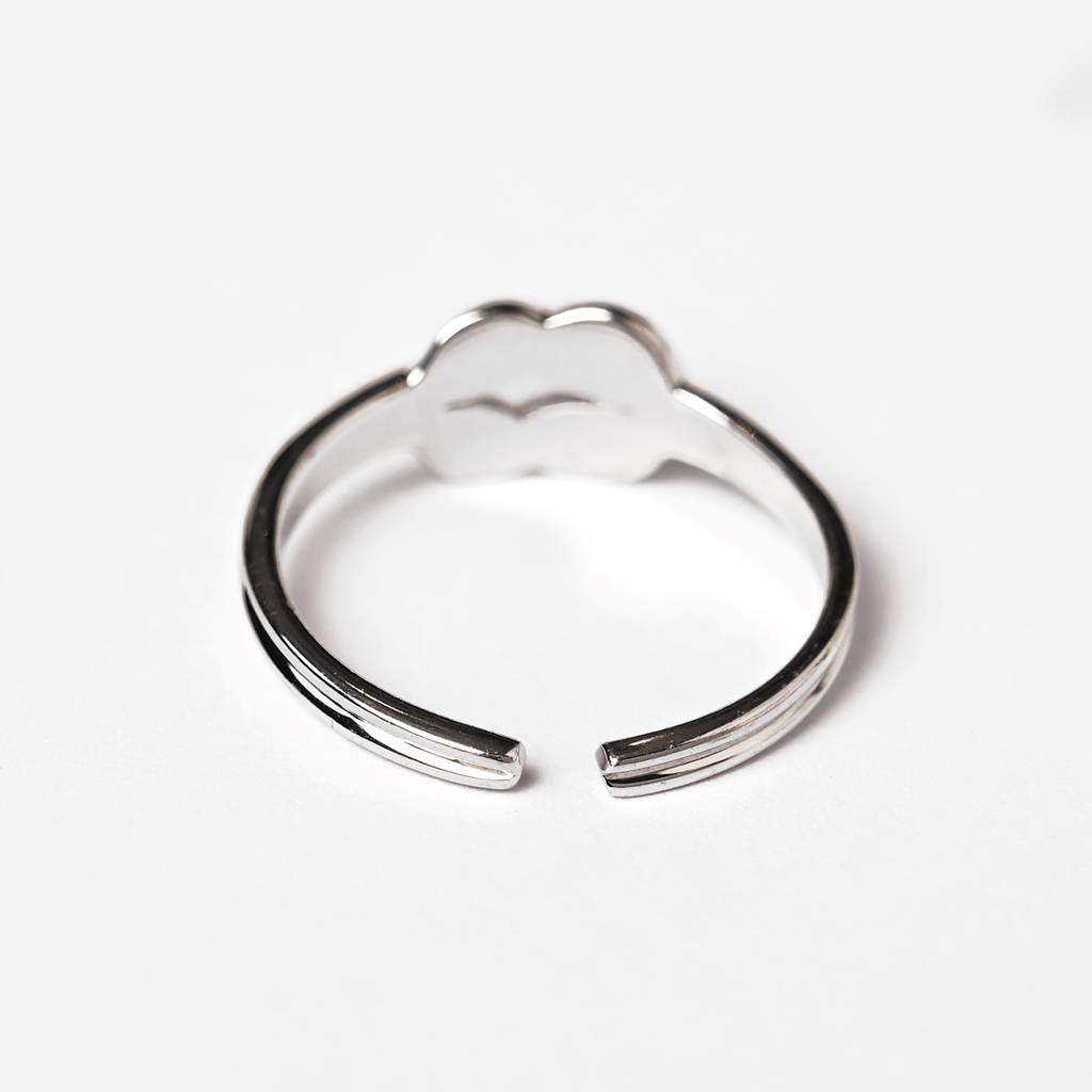 Clara Pure 925 Sterling Silver Knot Adjustable Thumb Band Finger Ring For Women & Girls : CSFR59