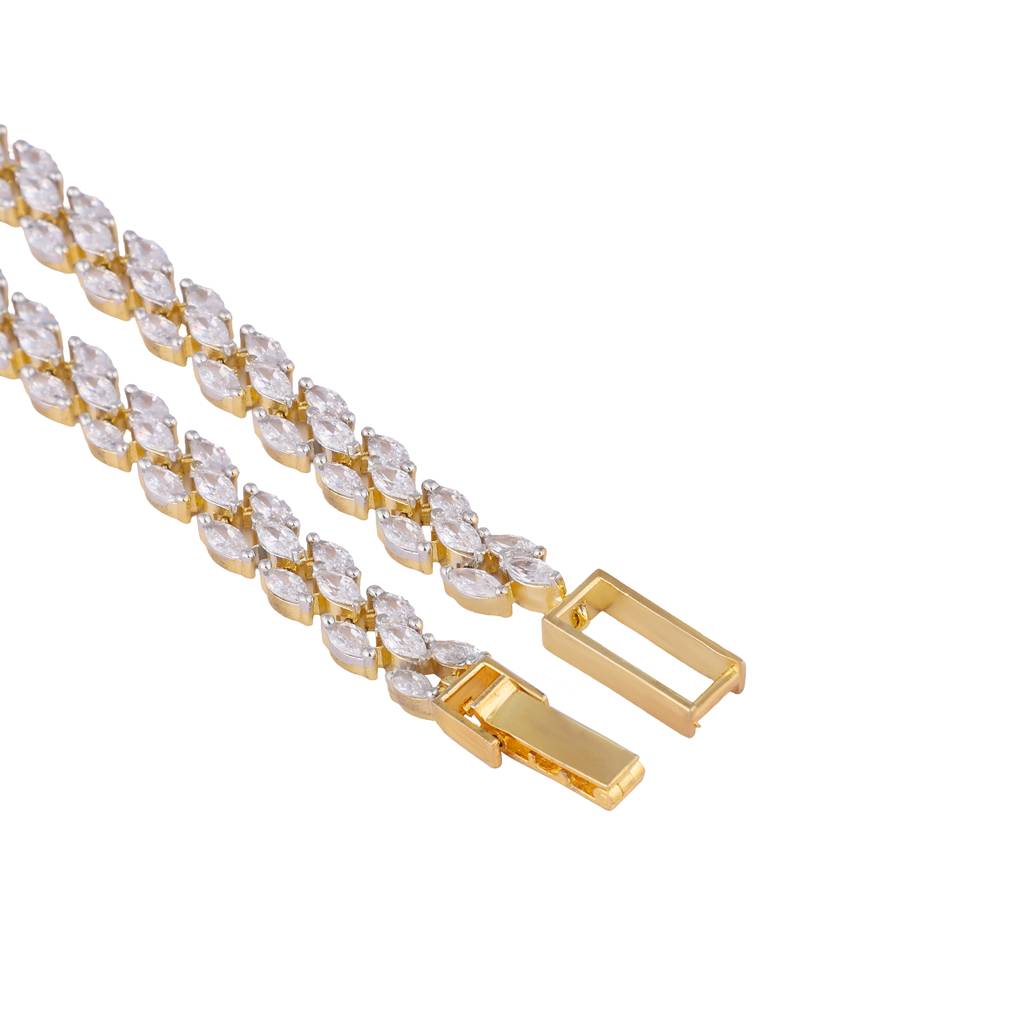 American Diamond Diva Cascade Bracelet : YI24A0583B