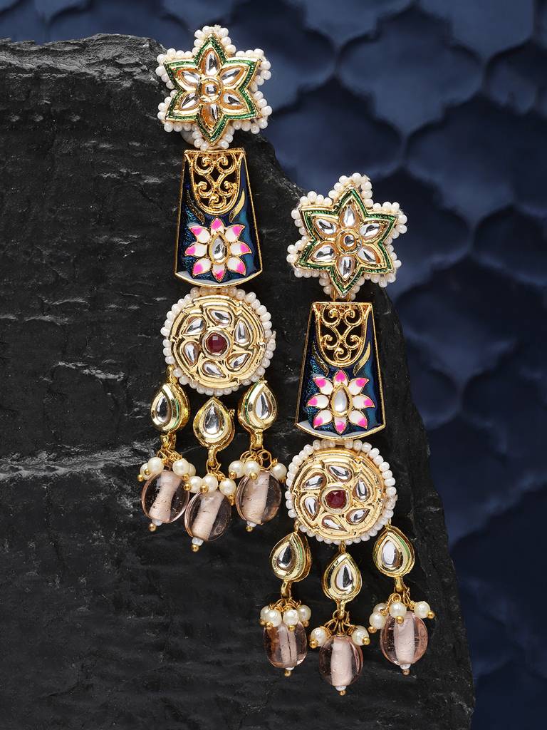 Blue Revelation Drop Earring : DGED23023