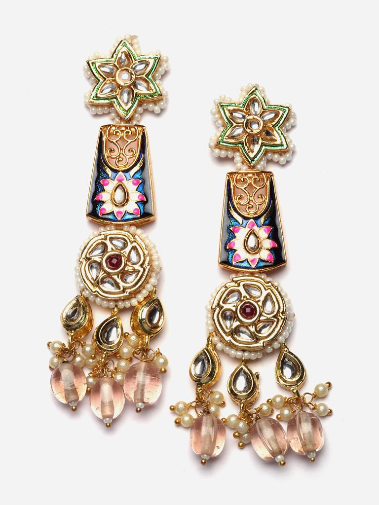 Blue Revelation Drop Earring : DGED23023