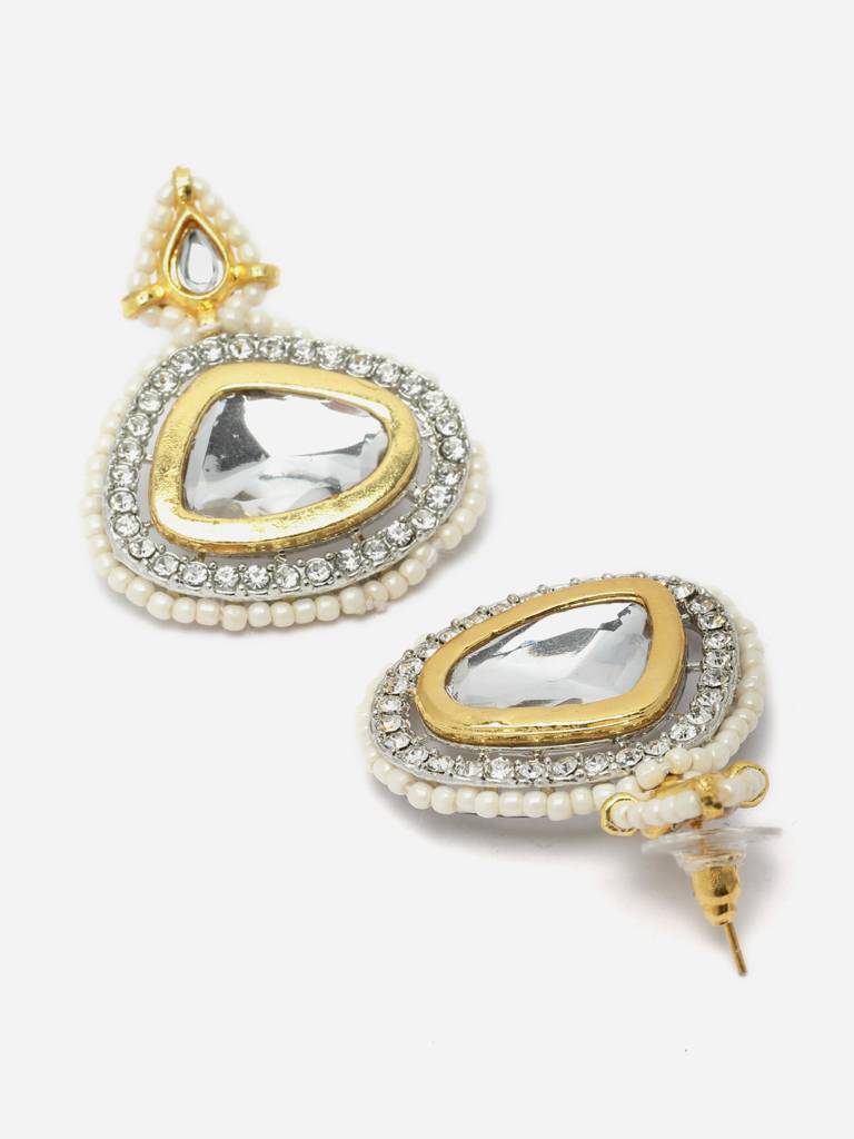 Platinum Drop Earring : DGED23041