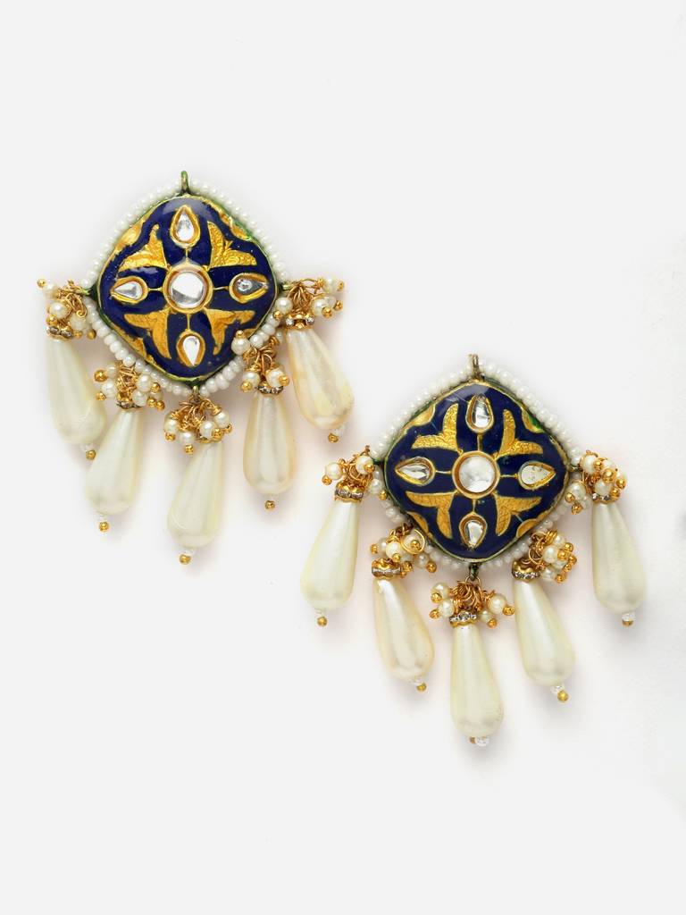 Sapphire Sensation Drop Earring : DGED23044