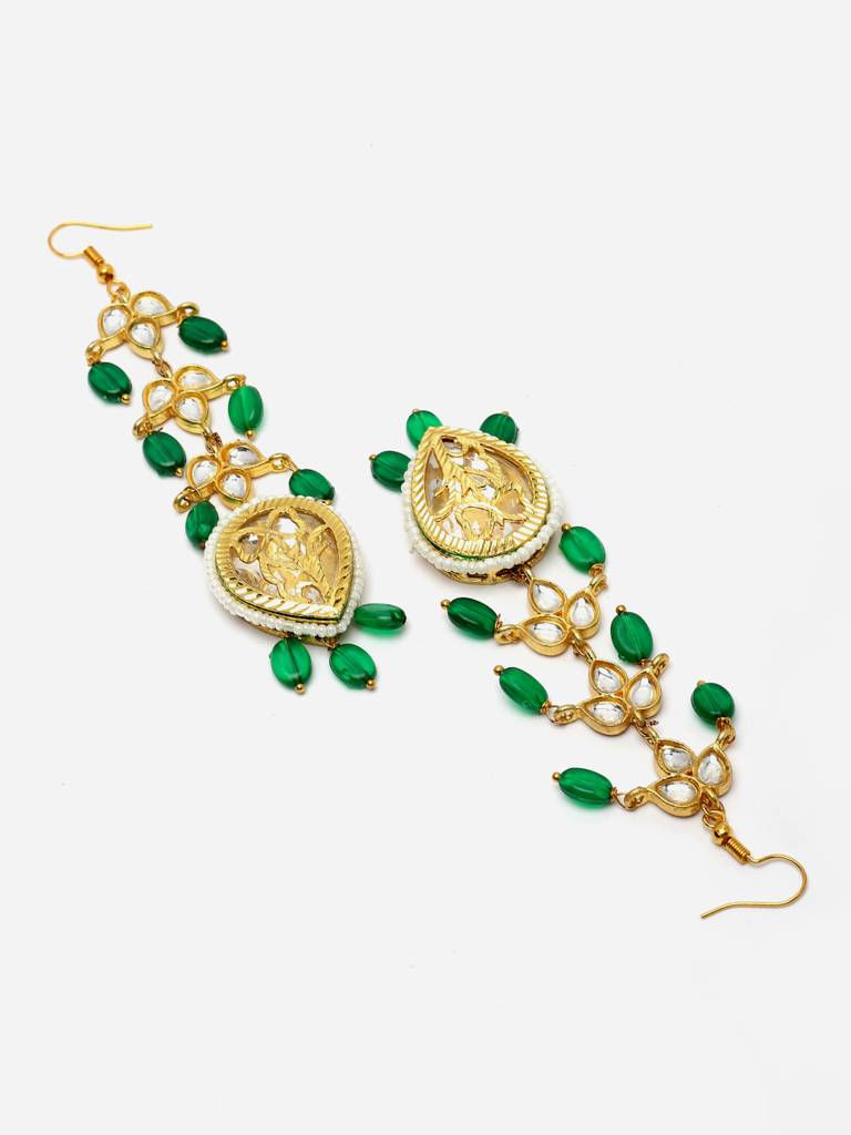 Lime Drop Earring : DGED23050