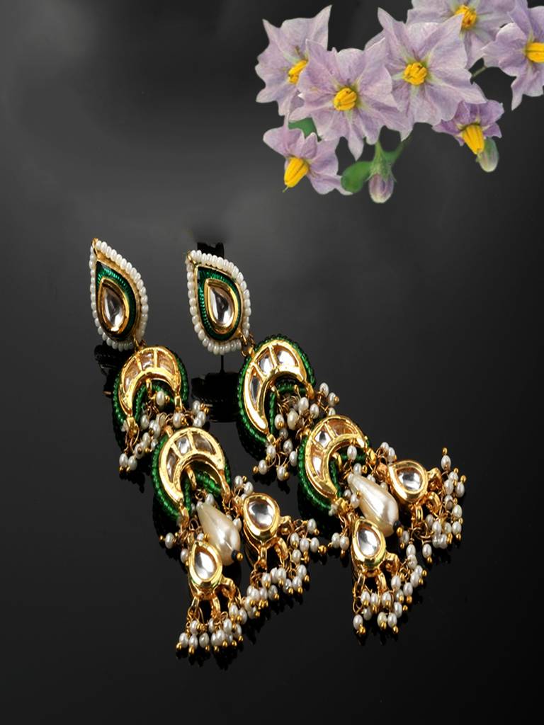 Taaj Drop Earring : DGED23055