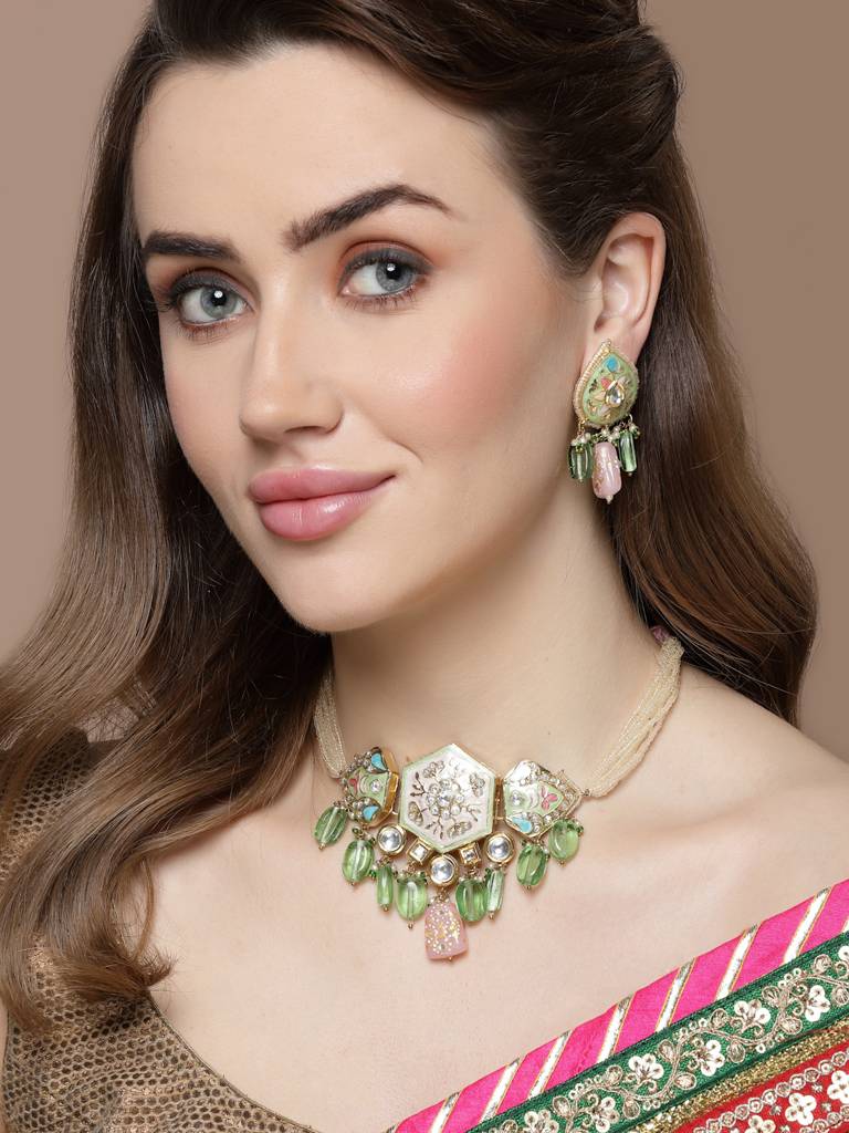 Ghazal Drop Earring : DGED23058