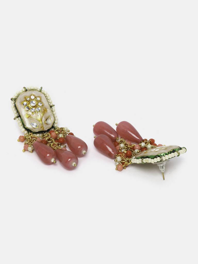 Carnation Drop Earring : DGED23068
