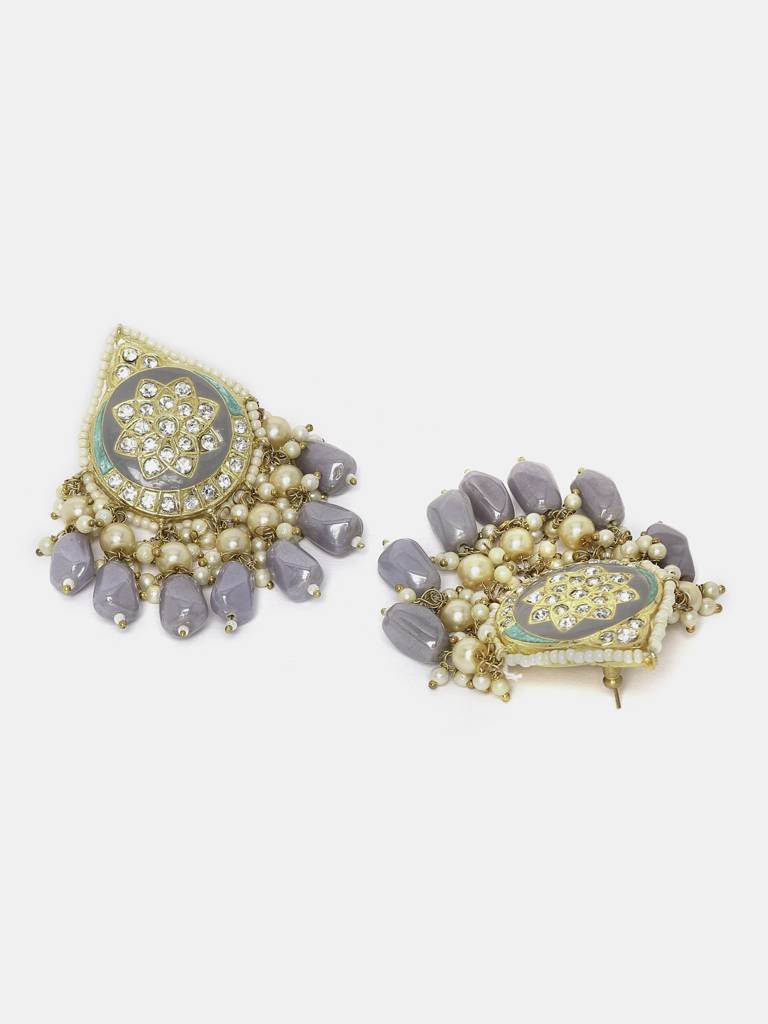 Pewter Prestige  Drop Earring : DGED23070