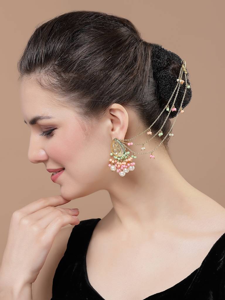 Gulabi Drop Earring : DGED23077