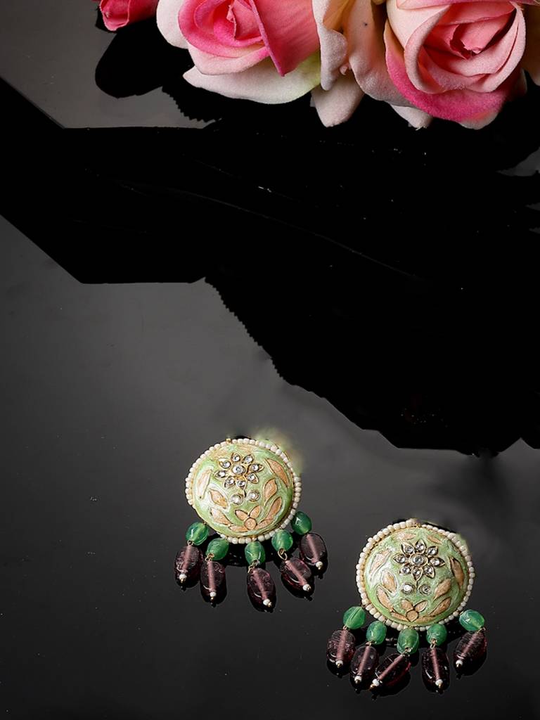 Thyme Drop Earring : DGED23079