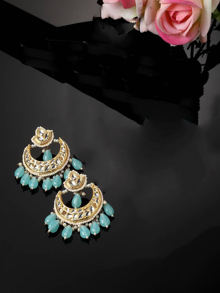 Neela Dil Drop Earring : DGED23086