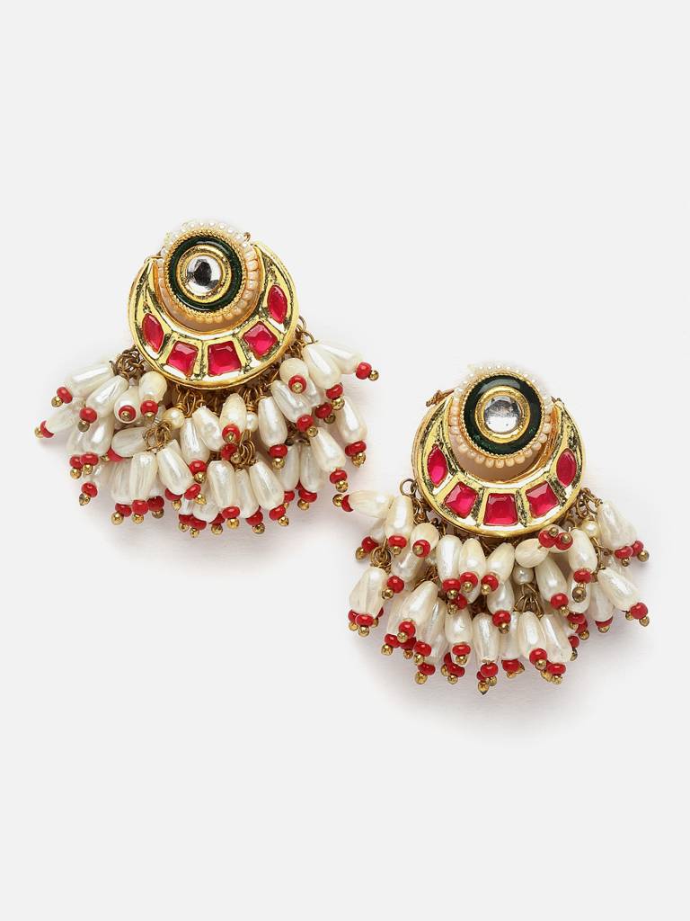 Laal Laad Drop Earring : DGED23107