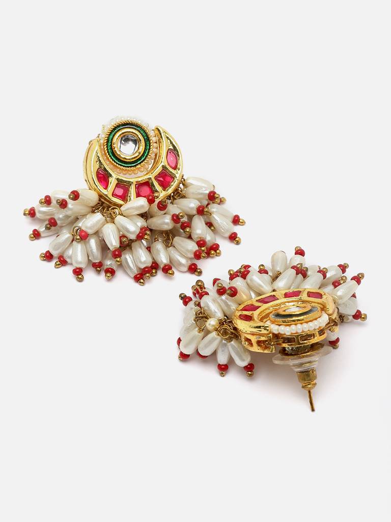 Laal Laad Drop Earring : DGED23107