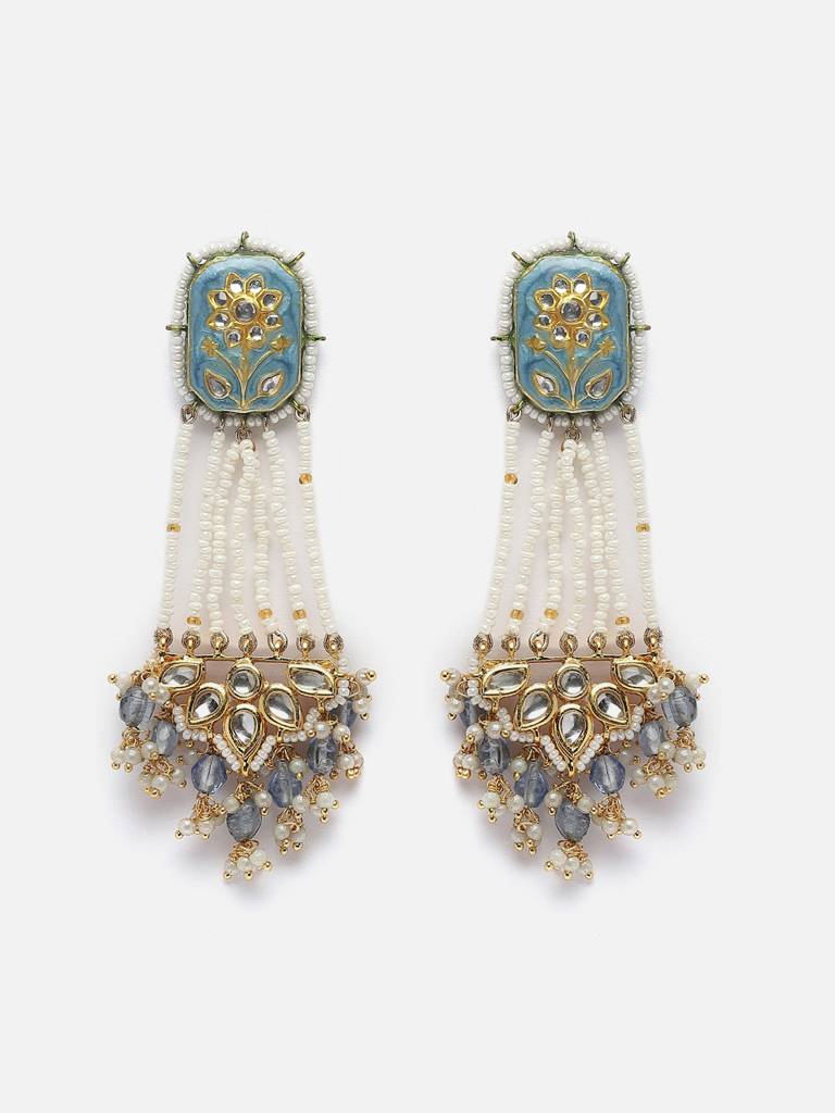 Neel Jhumka Drop Earring : DGED24005