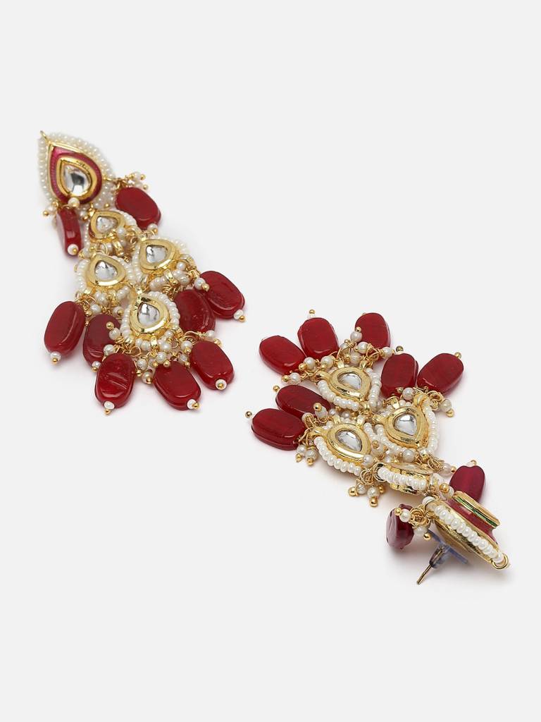 Aabshaar Aag Drop Earring : DGED24008