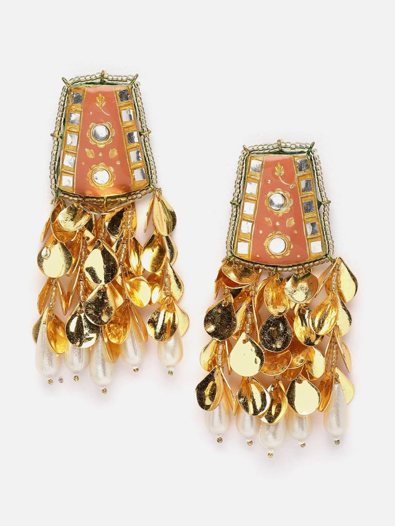 Fire Drop Earring : DGED24011