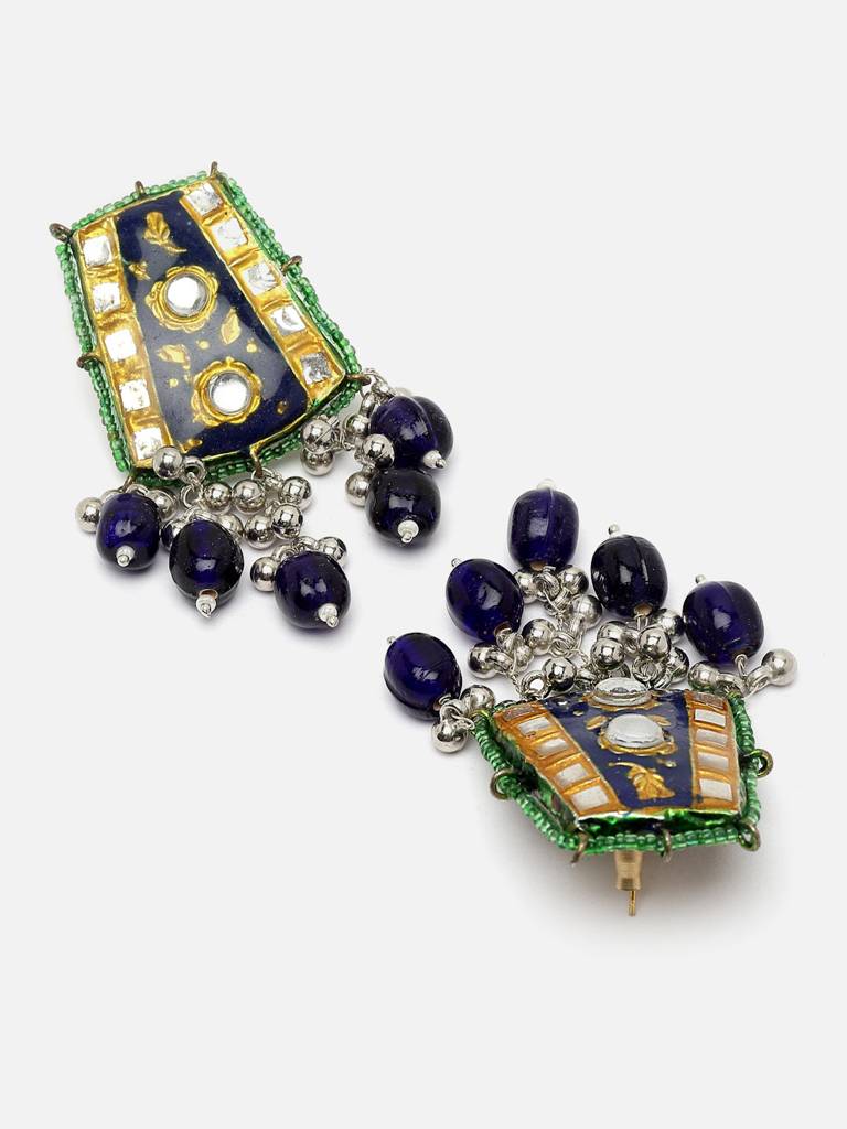 Neela Anarkali Drop Earring : DGED24014