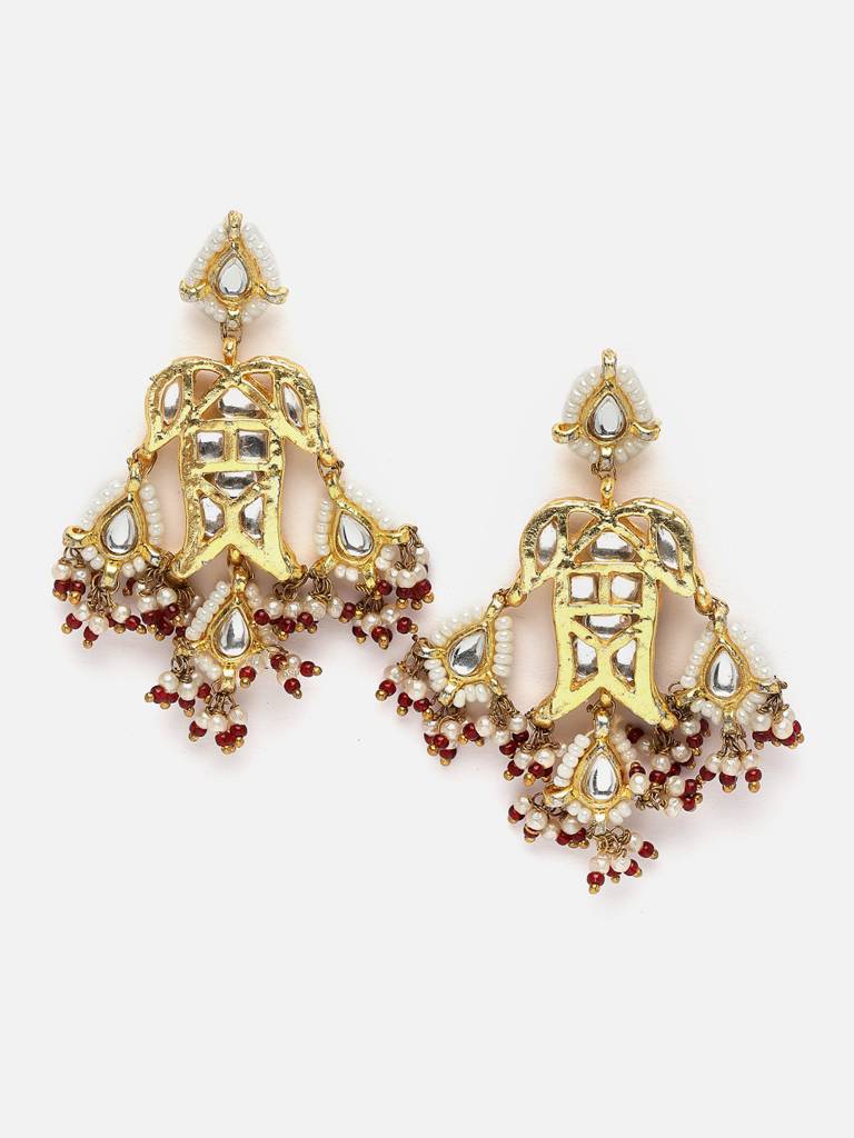 Surkh Shaan Drop Earring : DGED24019