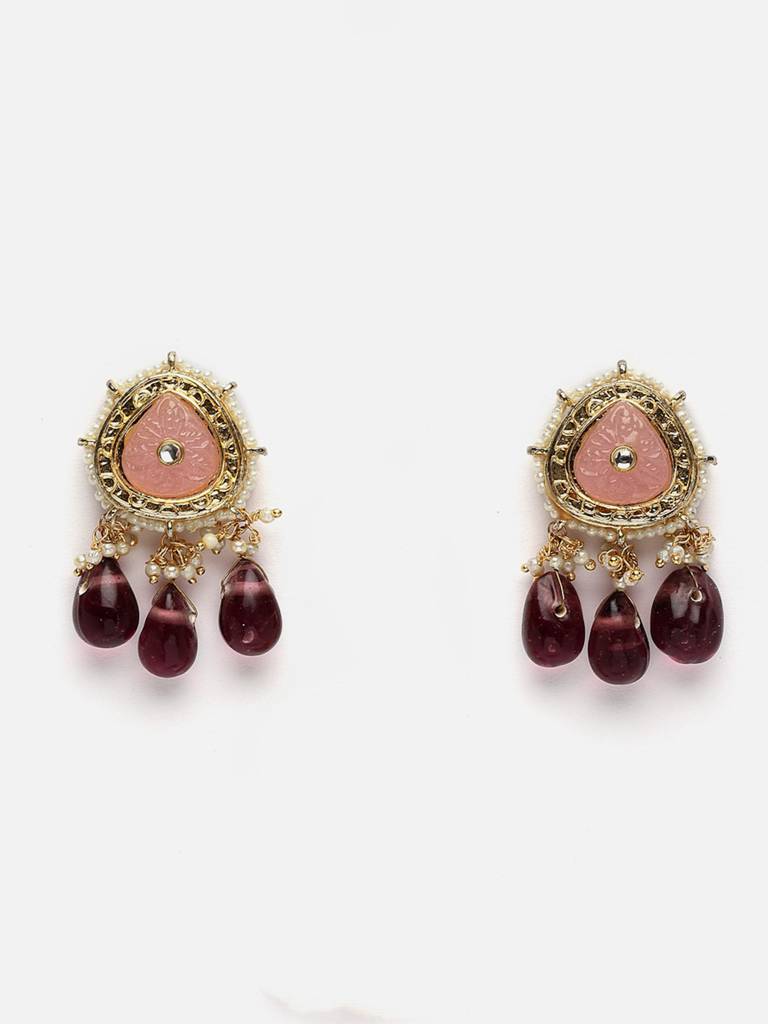 Coral Drop Earring : DGED24020