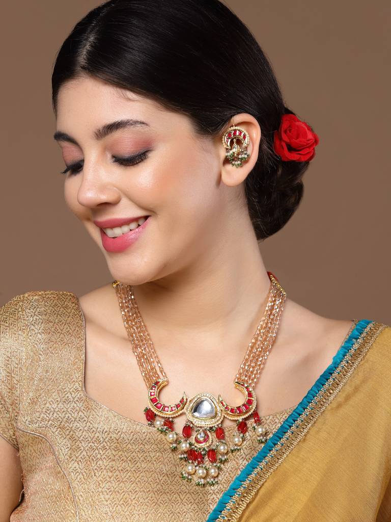 Laal Laal Drop Earring : DGED24024