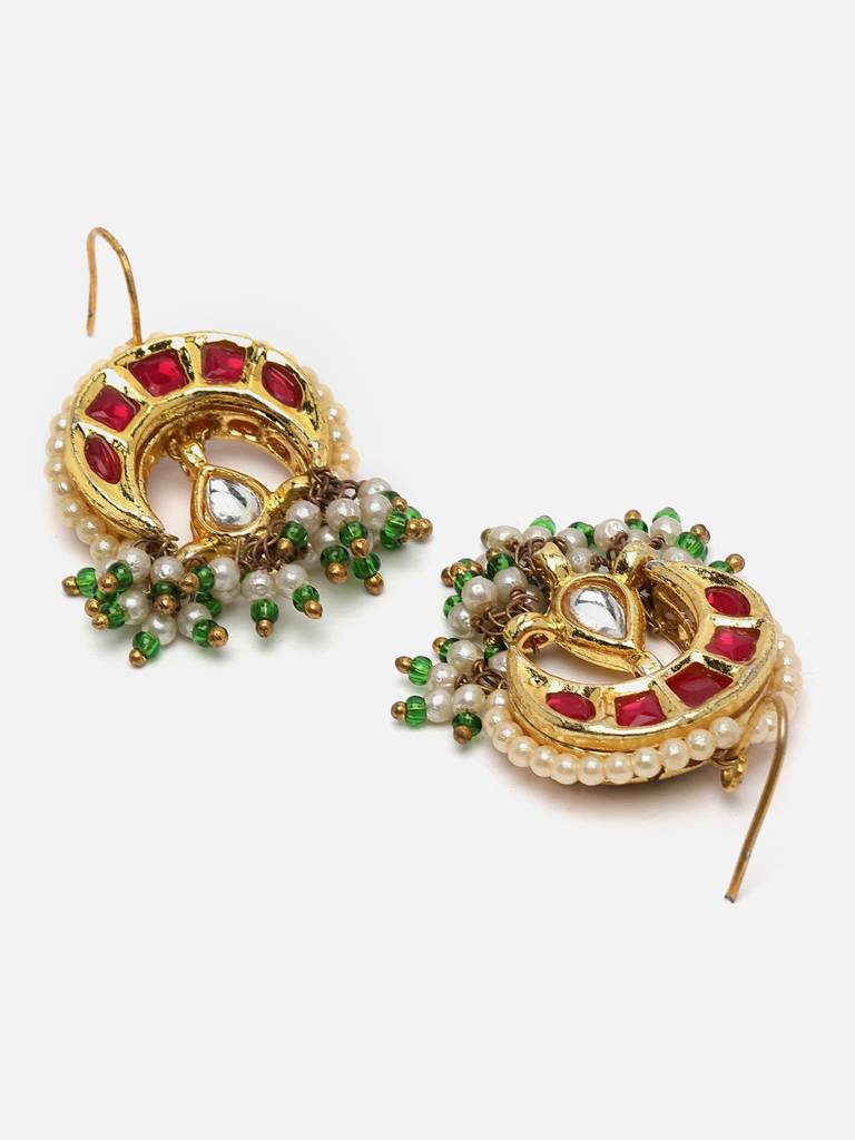 Laal Laal Drop Earring : DGED24024