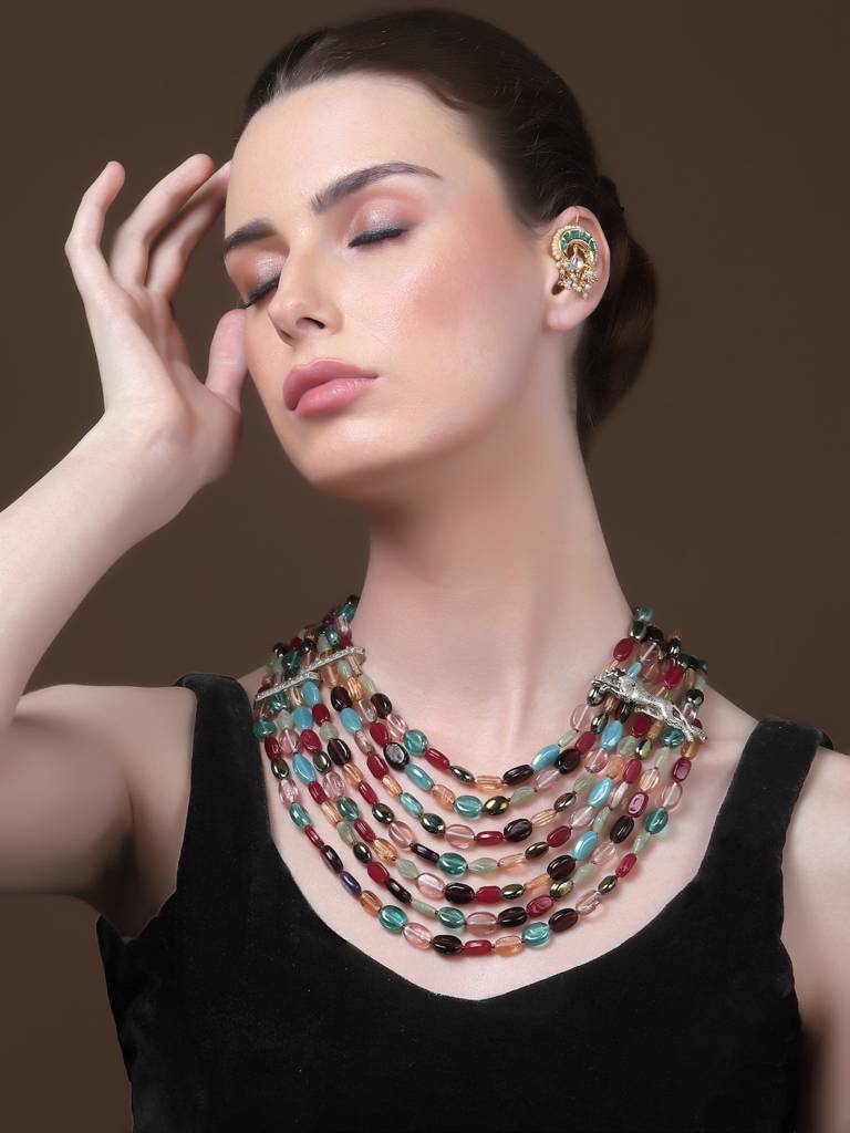 Hara Gulab Drop Earring : DGED24026