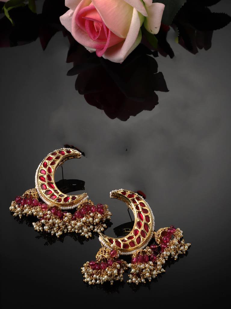 Magnolia Jhumka Earring : DGEJ23026