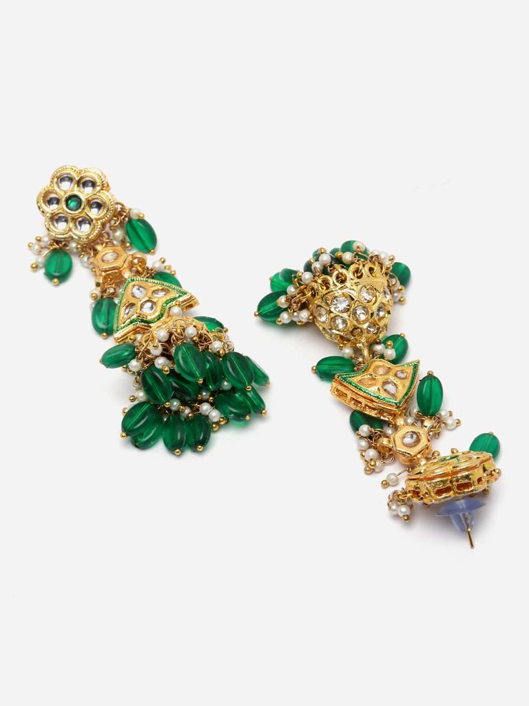 Pear Jhumka Earring : DGEJ23027