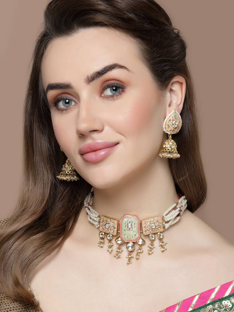 Seashell Jhumka Earring : DGEJ23031