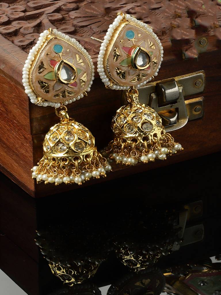 Seashell Jhumka Earring : DGEJ23031