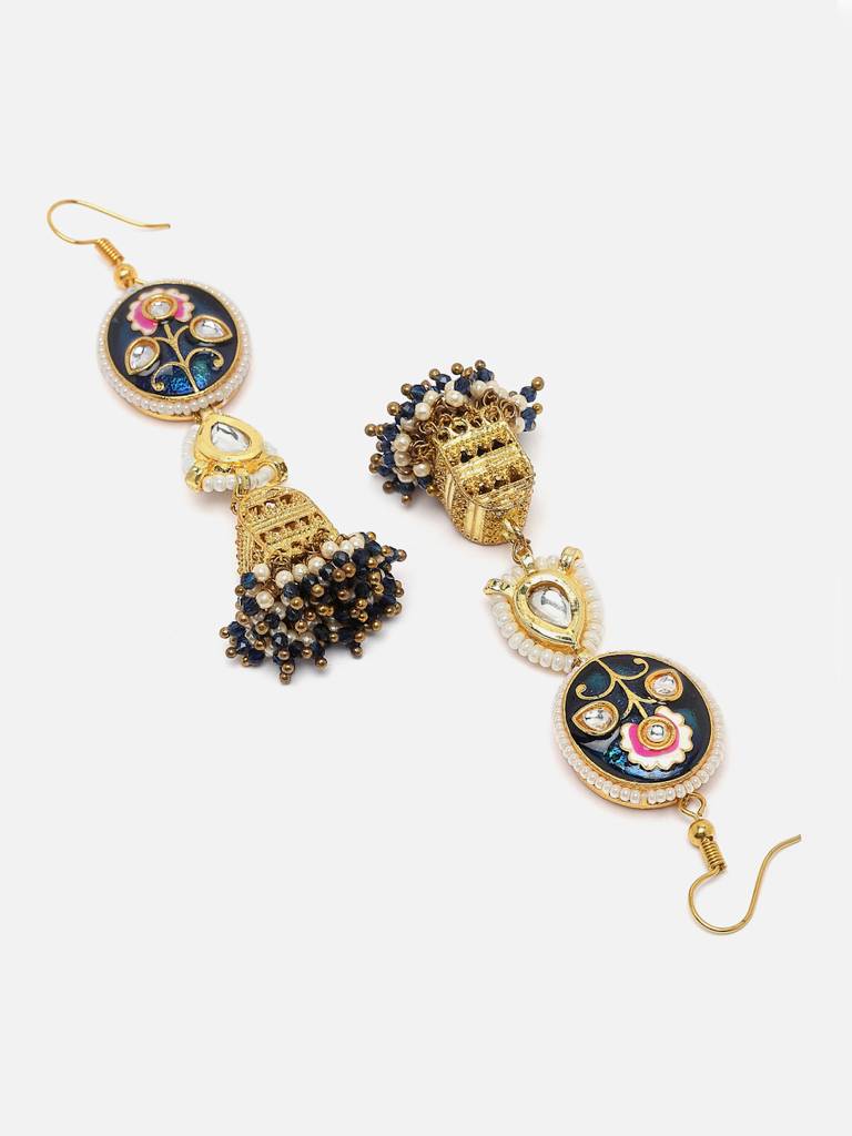 Neela Mousam Jhumka Earring : DGEJ23042